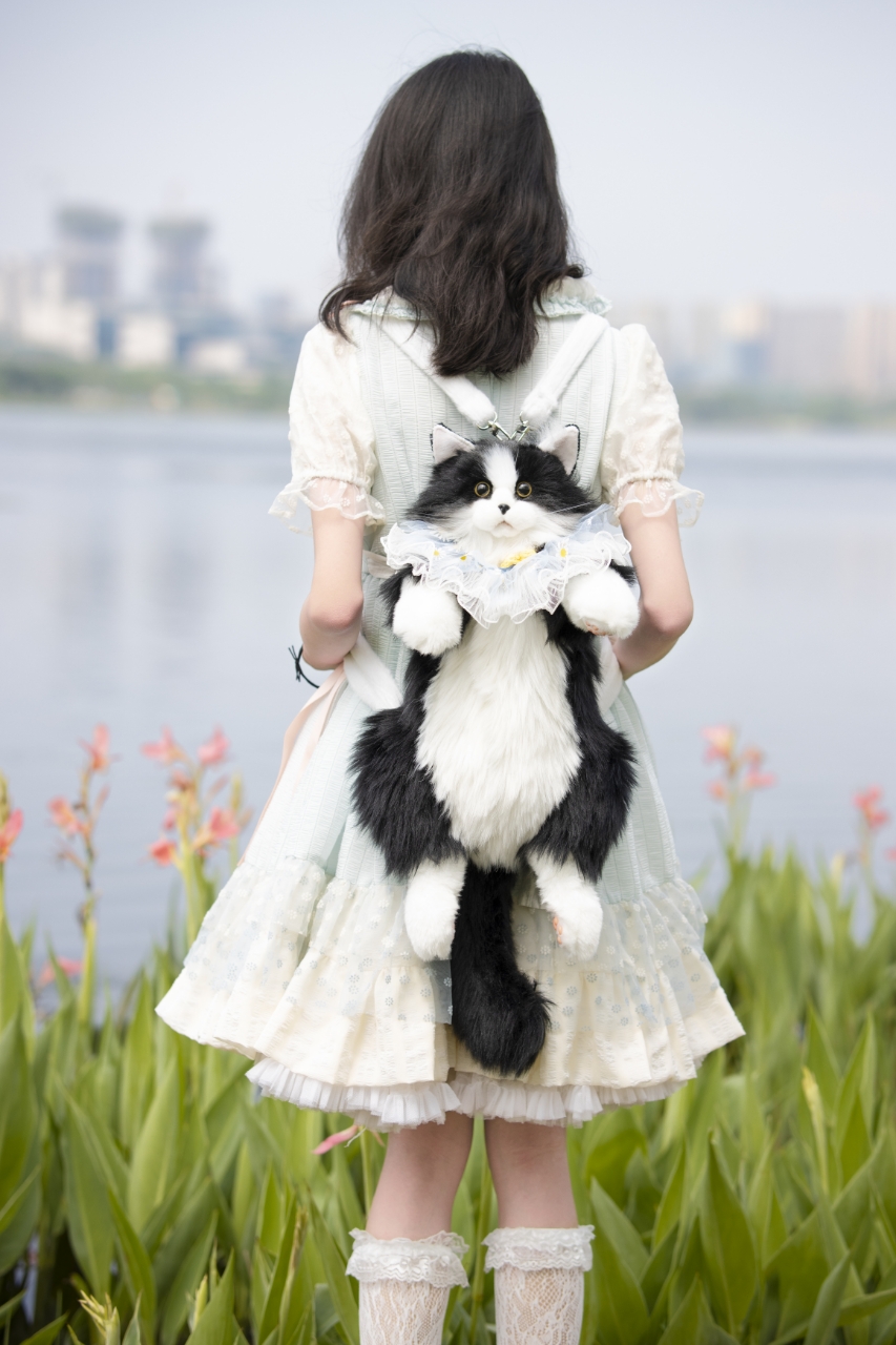 奶牛猫背包