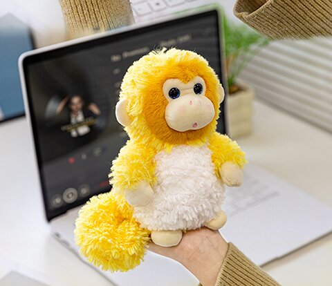 Palm Treasure Golden Monkey (Sitting Posture)