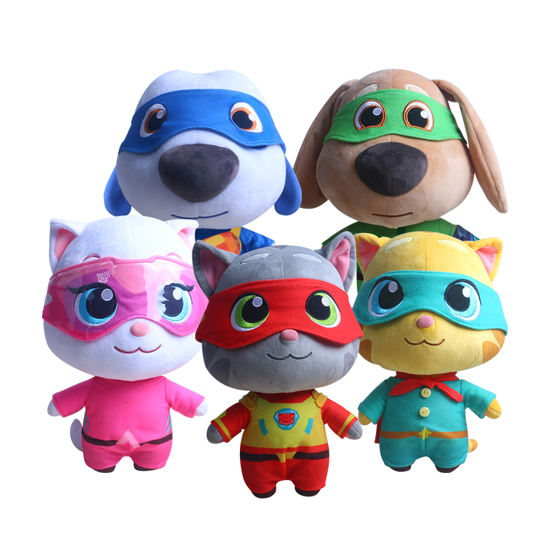 Tom Cat Hero Team Voice Plush Toys