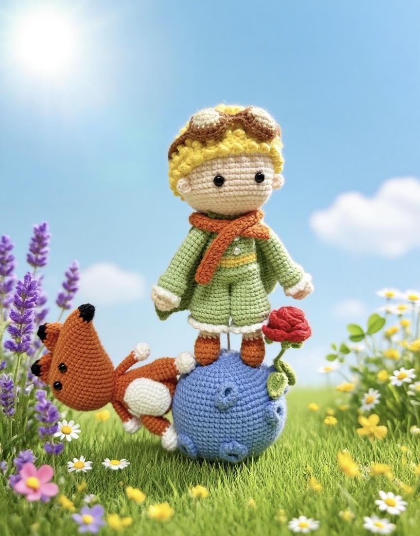 Hand-hooked trendy toys