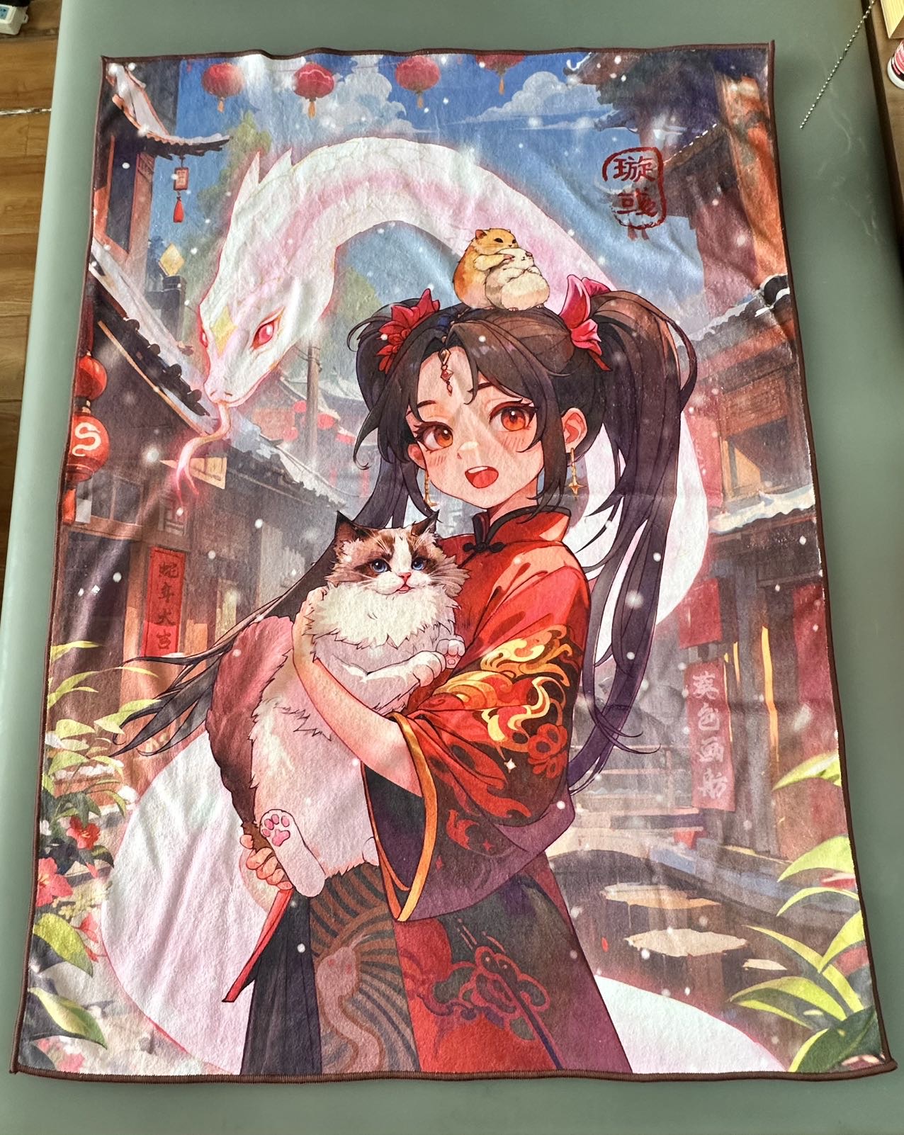 二次元衍生品空调披毯