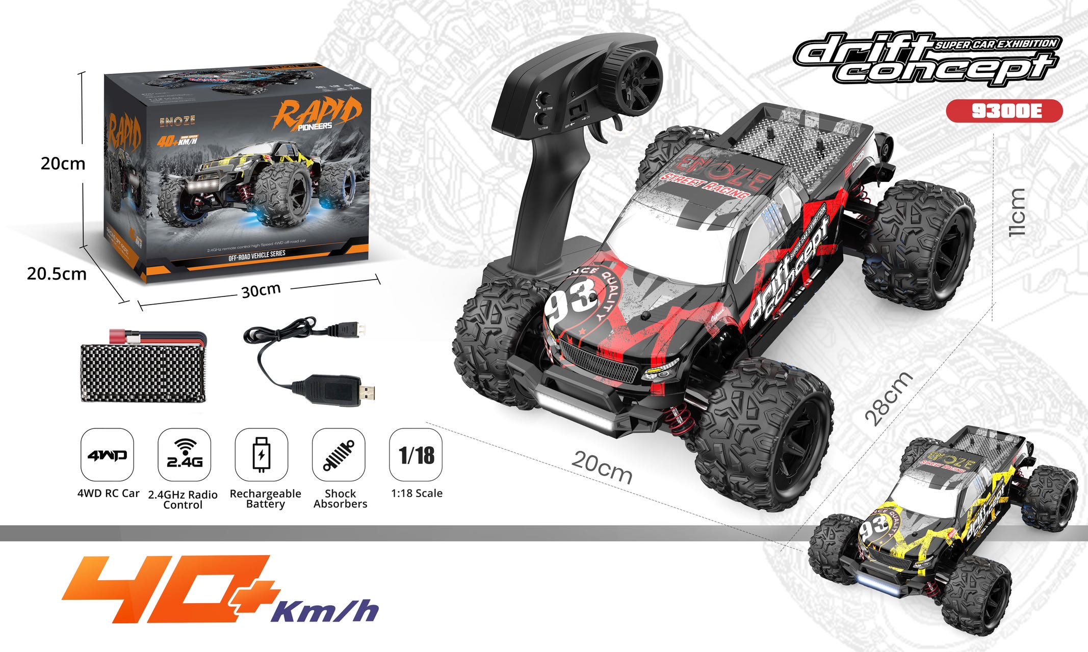 Remote control car