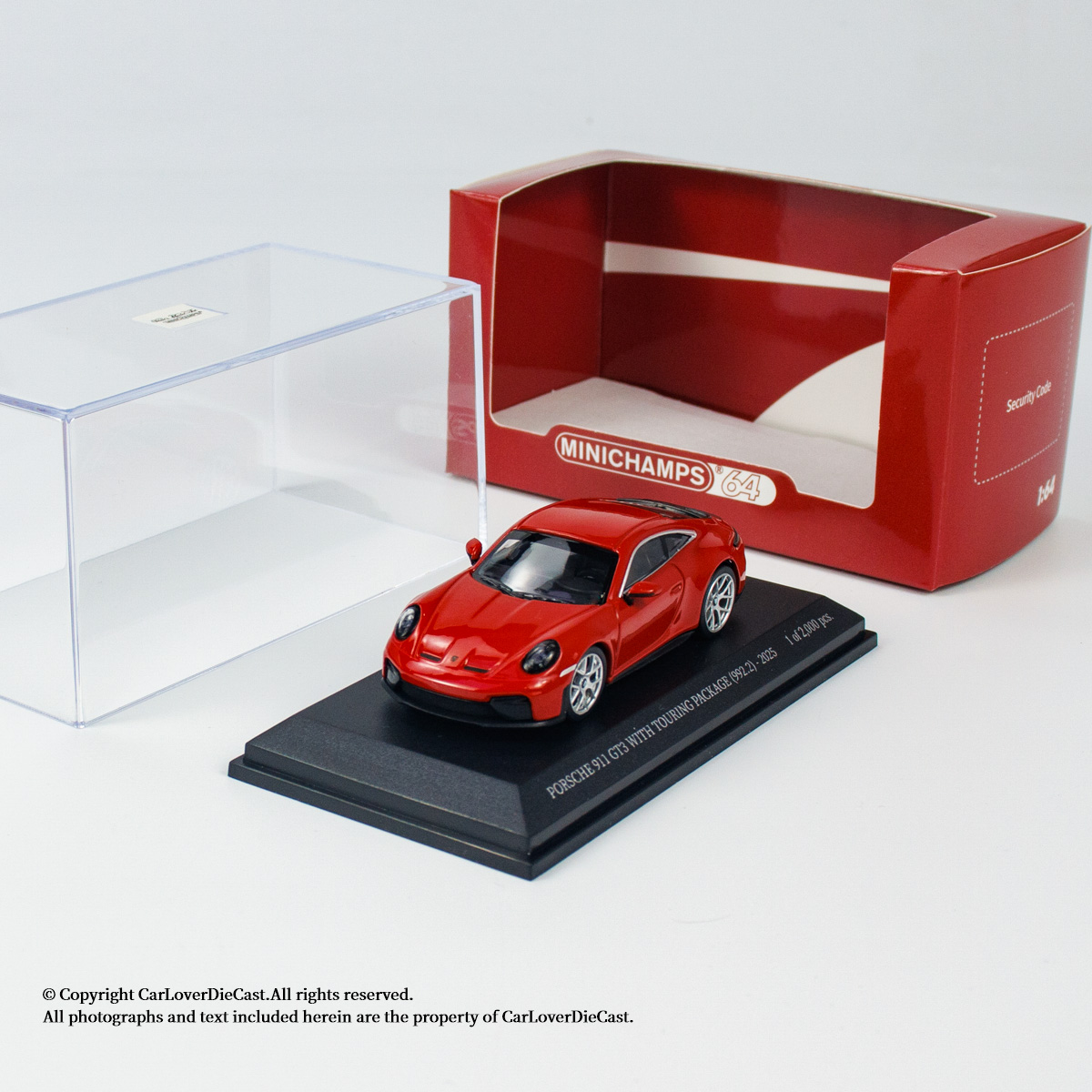 MINICHAMPS 1:64 保时捷 GT3 TOURING