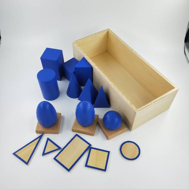 蒙氏教具几何立体组